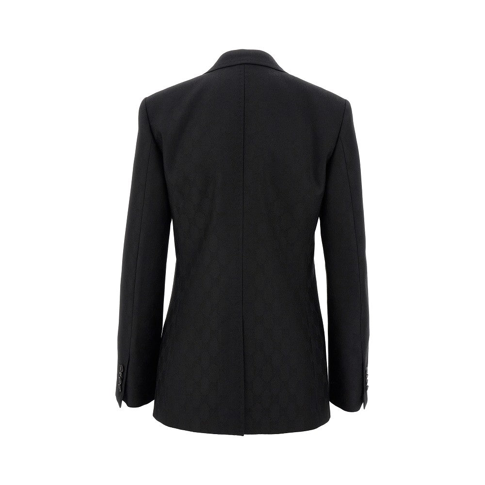 GG jacquard wool tailored jacket