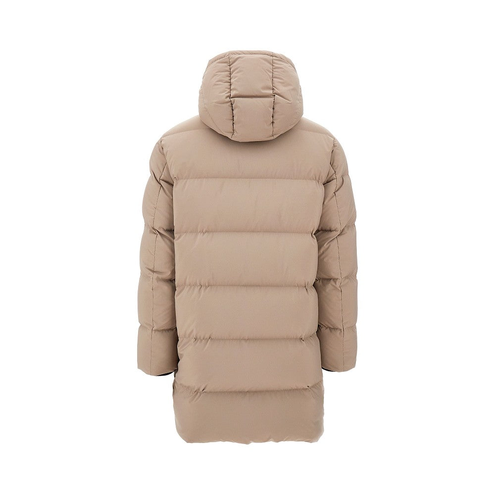 Soft nylon down jacket