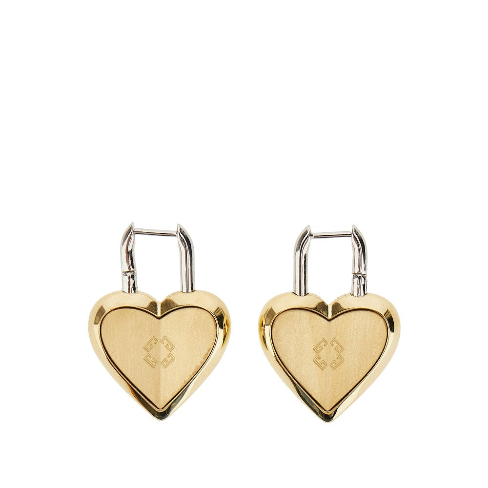 &#39;Heart Lock&#39; earrings