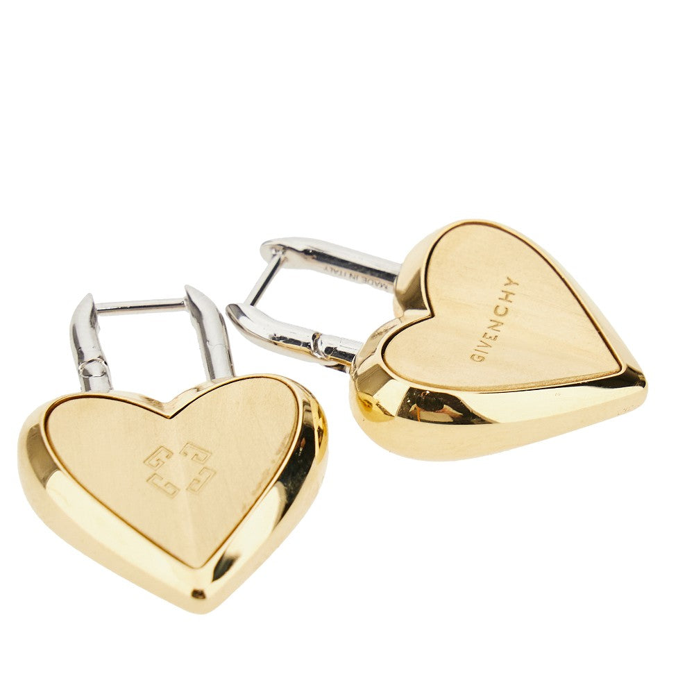 &#39;Heart Lock&#39; earrings