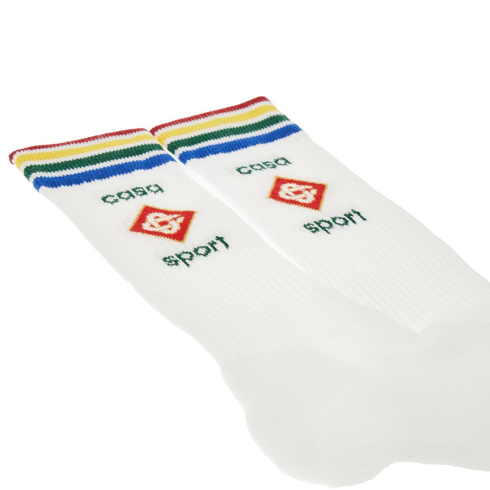 &#39;Casa Sport Rainbow&#39; sport socks