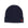 Beanie in lana con logo ricamato