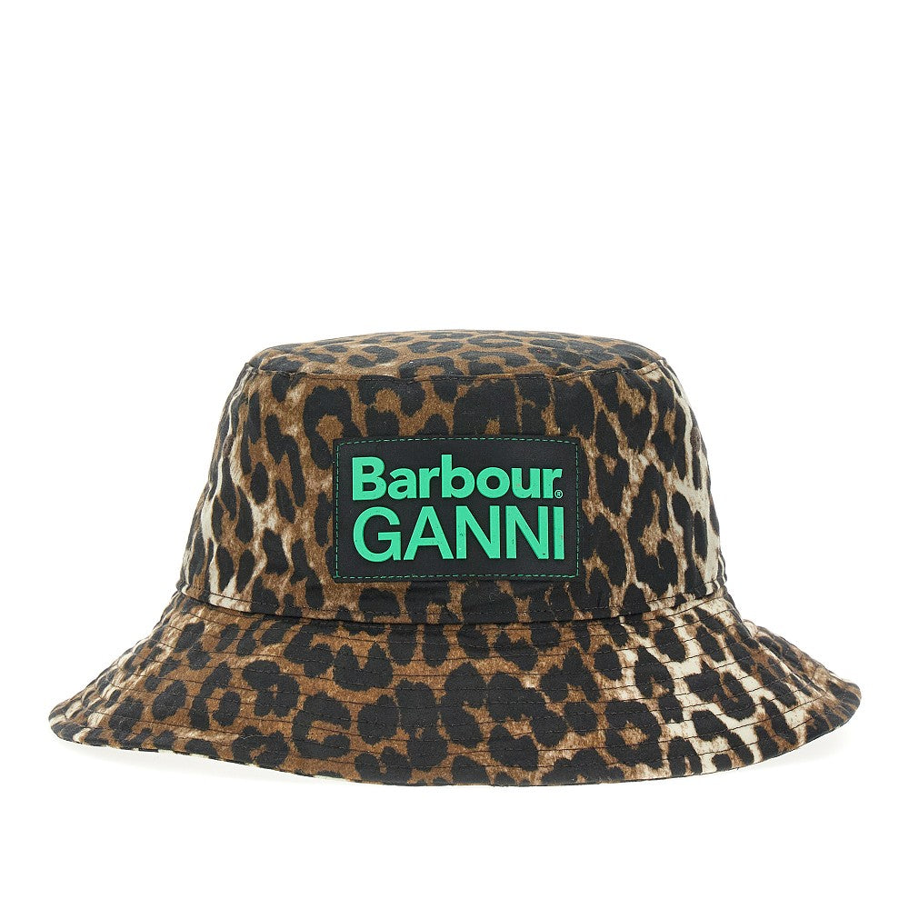 Waxed cotton bucket hat