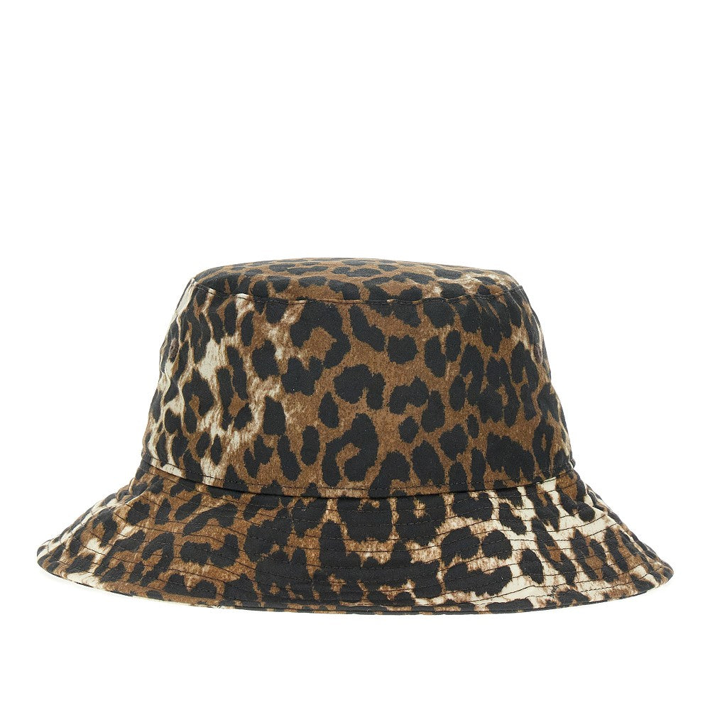 Cappello bucket in cotone cerato