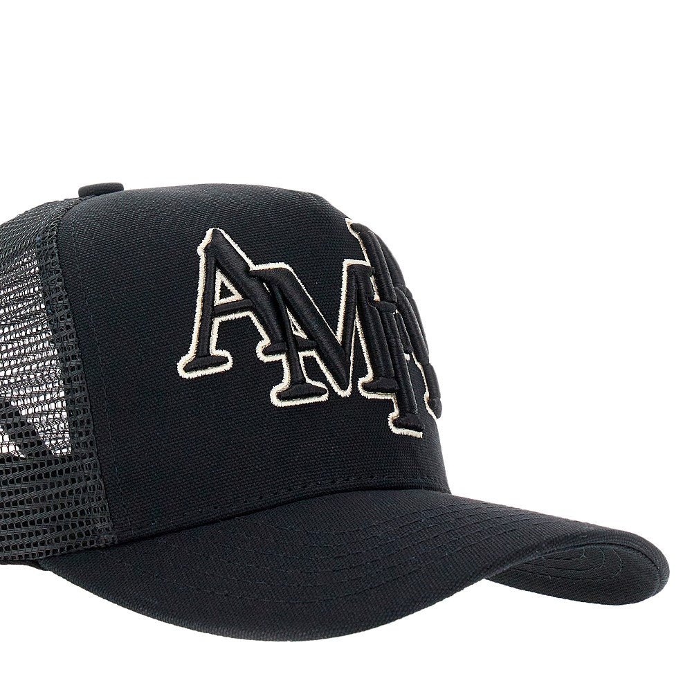 Logo embroidery trucker hat