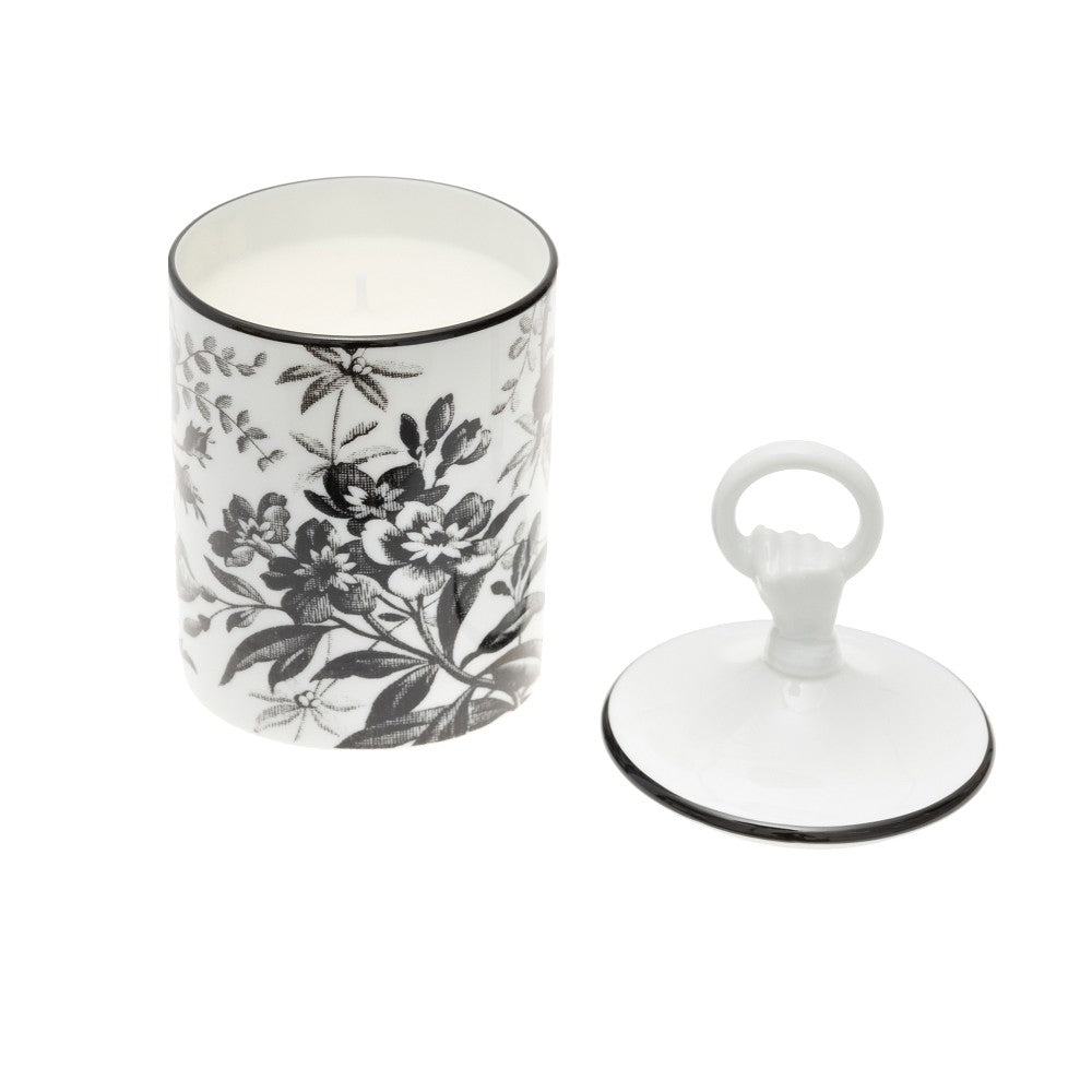 Inventum candle with Herbarium decoration