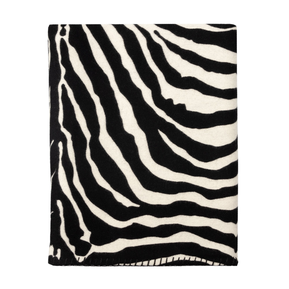 Zebra print blanket