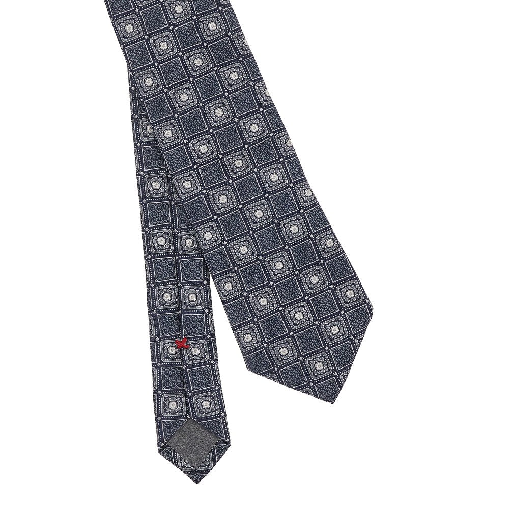 Jacquard silk necktie