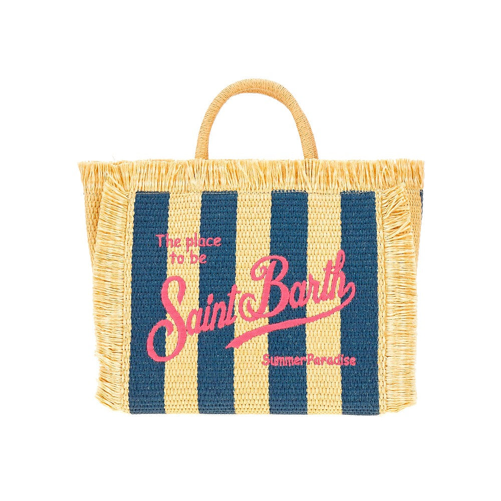 Woven raphia &#39;Colette&#39; bag