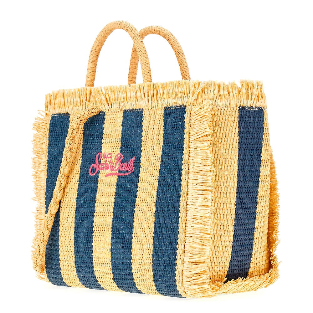 Woven raphia &#39;Colette&#39; bag