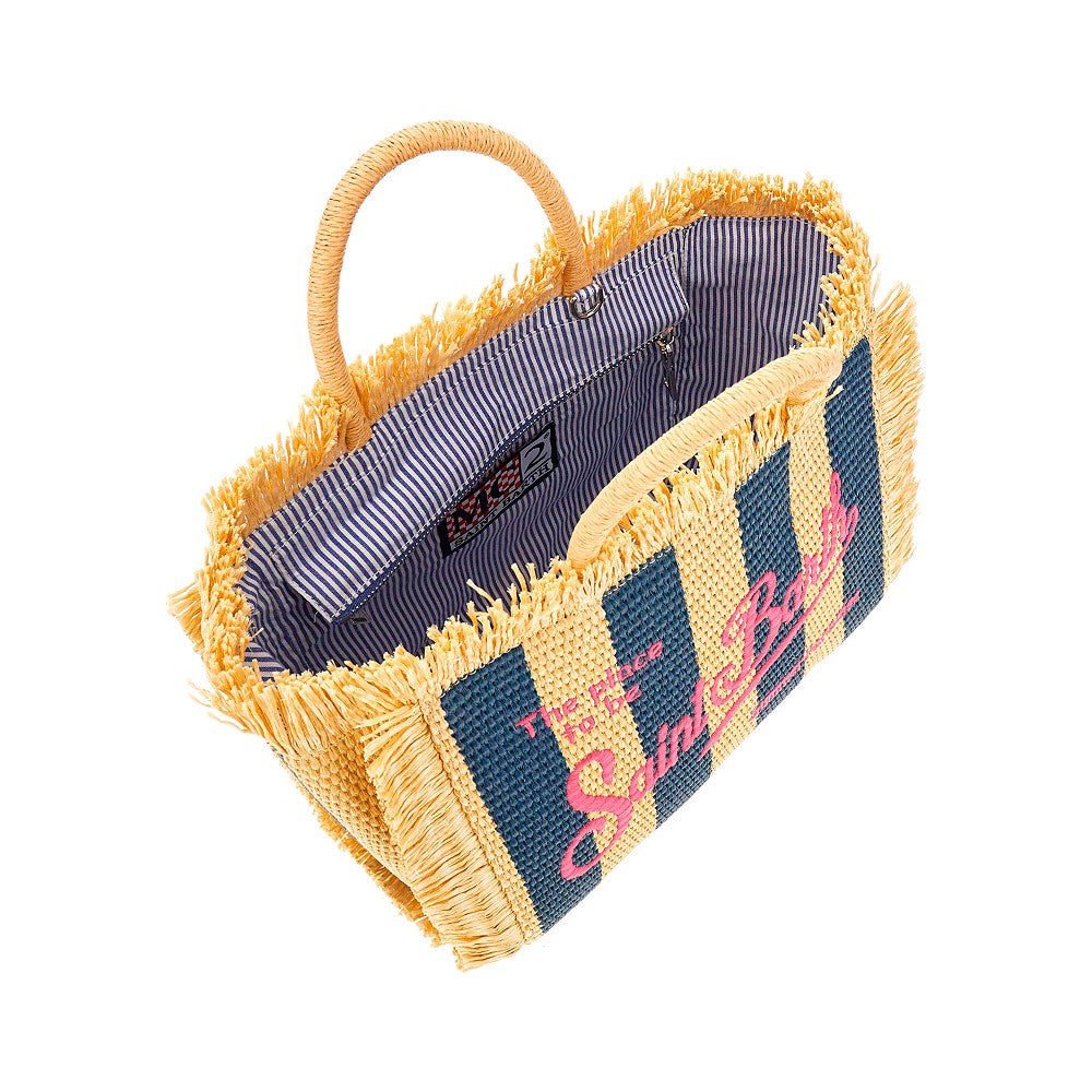 Woven raphia &#39;Colette&#39; bag