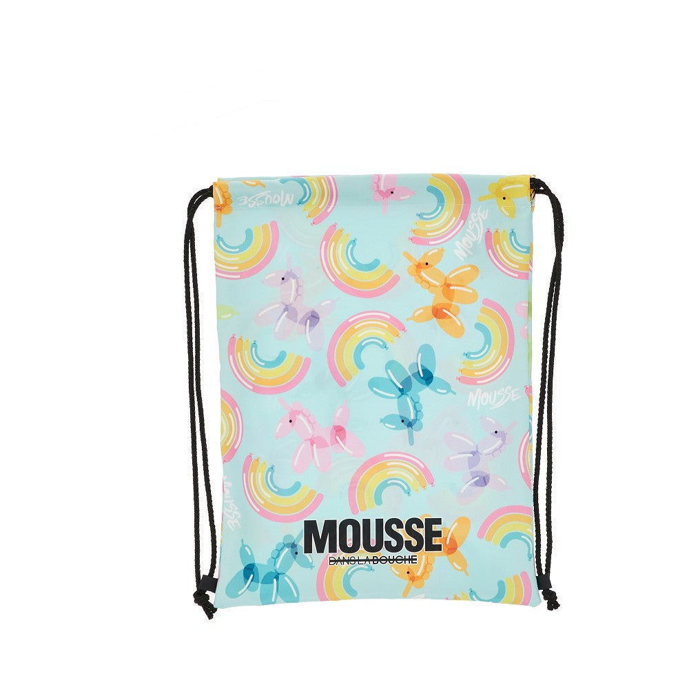 Gym sack con stampa Ballunicorn