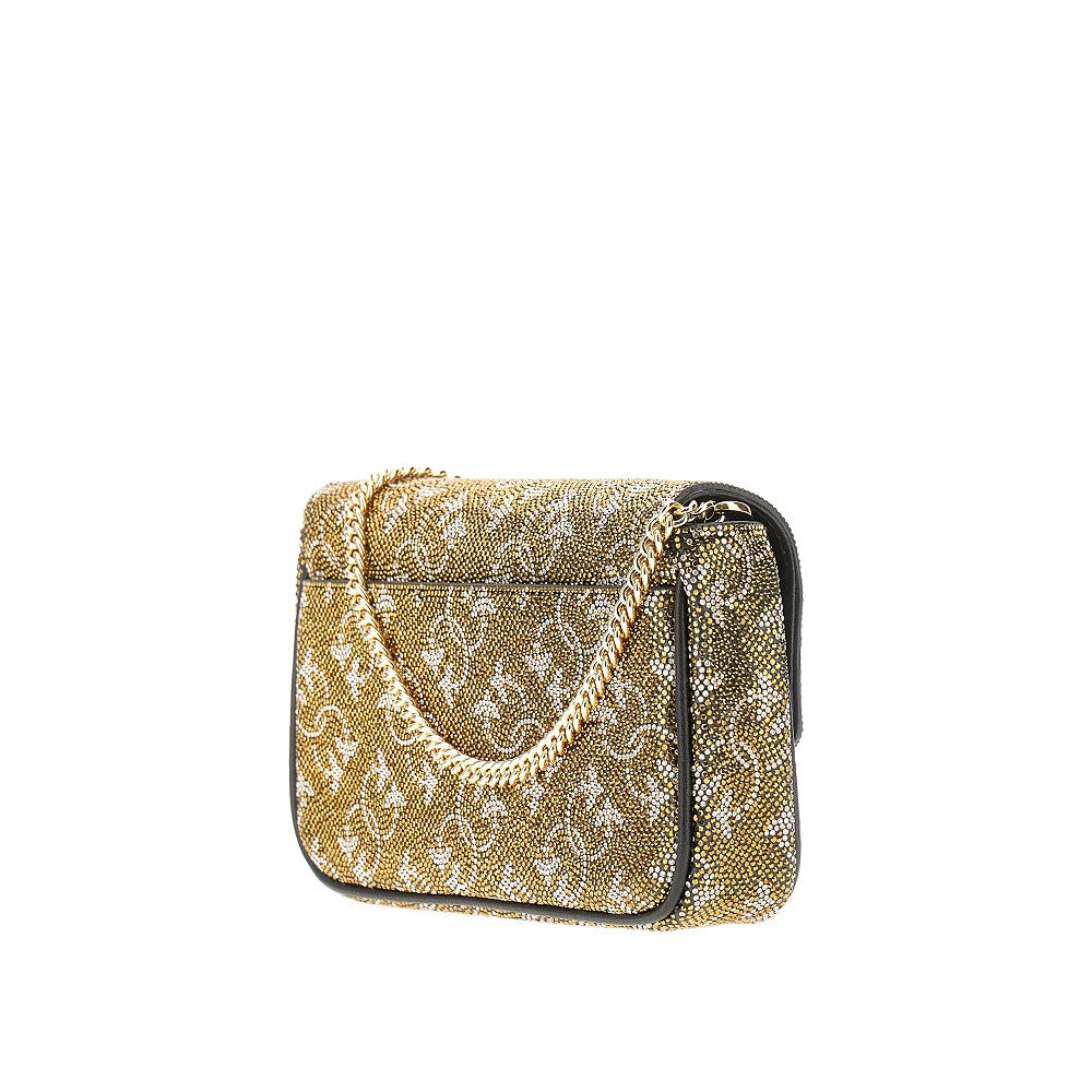 Pochette con catena Love One Pocket Strass