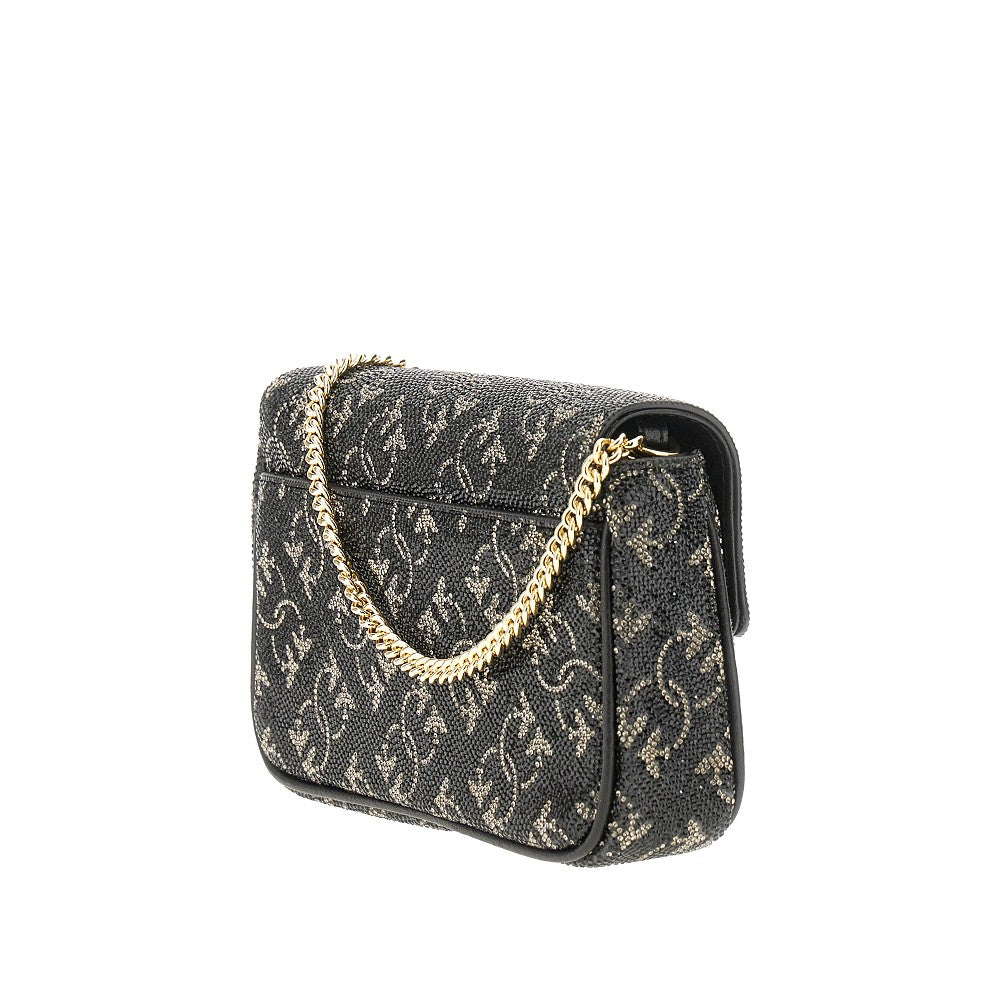 Pochette con catena Love One Pocket Strass