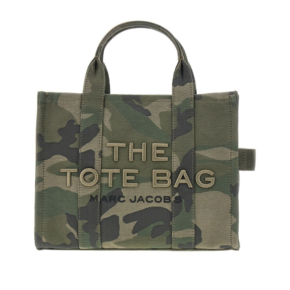 Camo jacquard medium tote bag