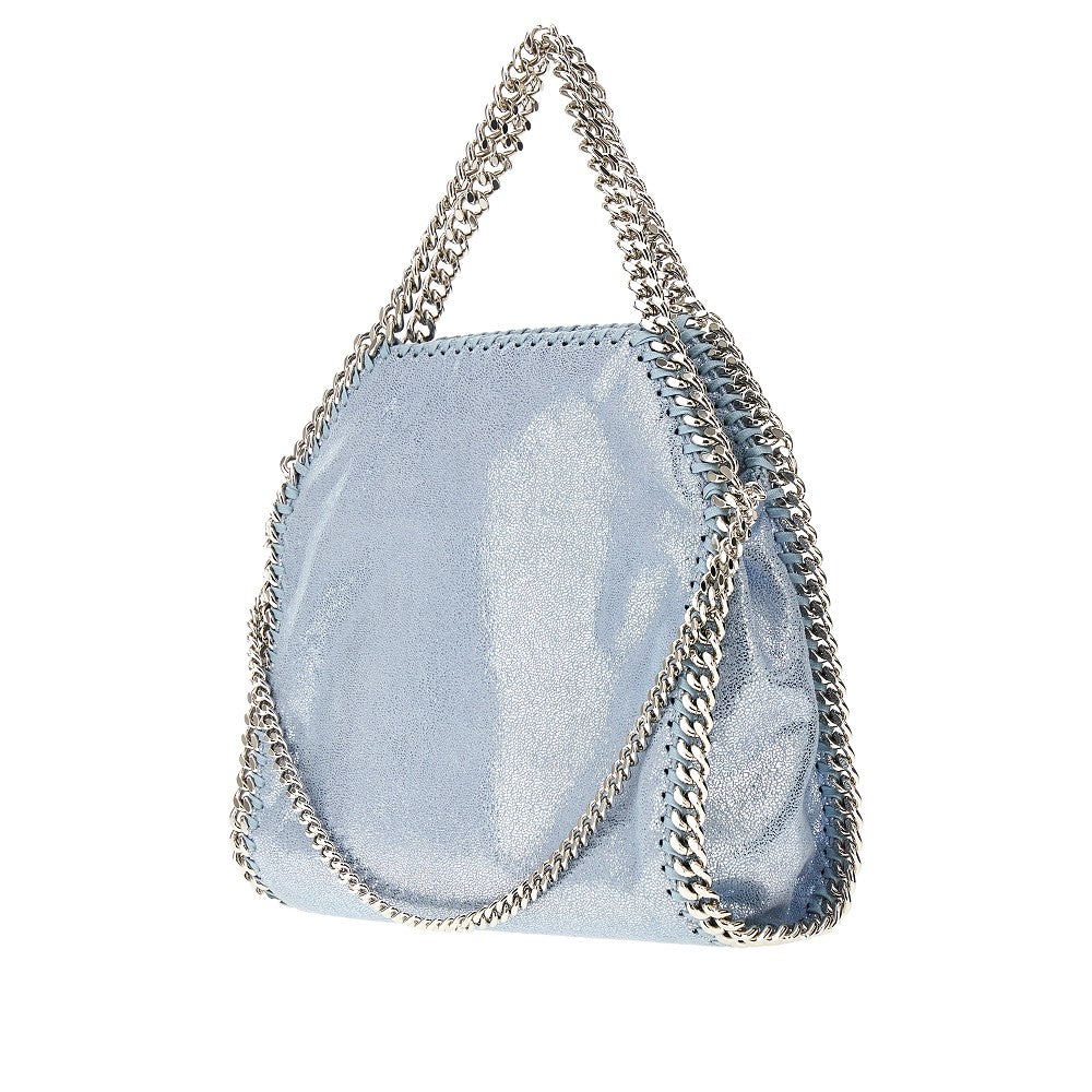 Metallized mini Falabella bag