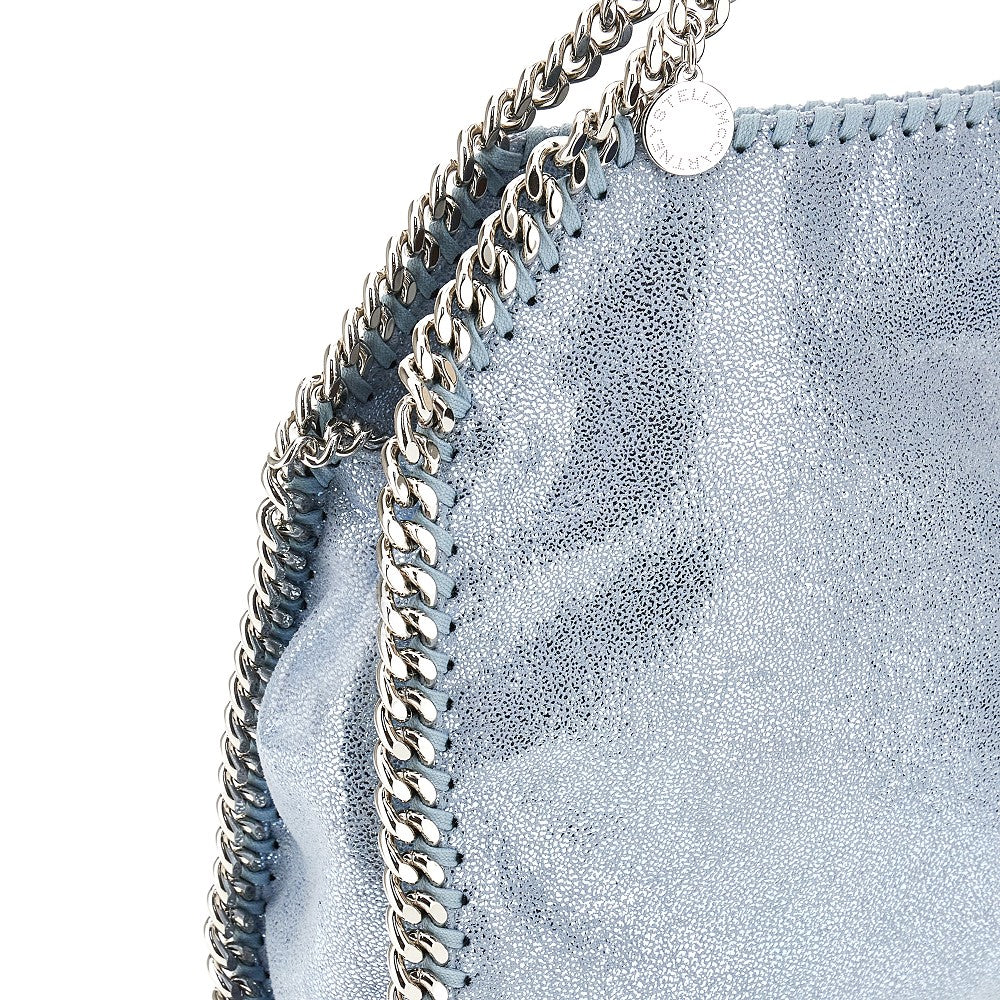 Metallized mini Falabella bag