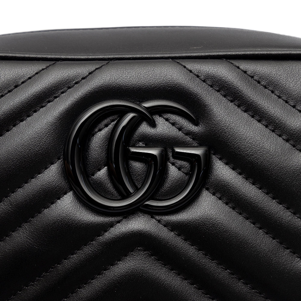 Quilted leather GG Marmont bag