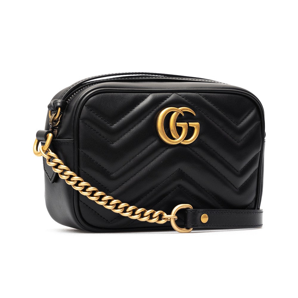 Quilted leather GG Marmont bag