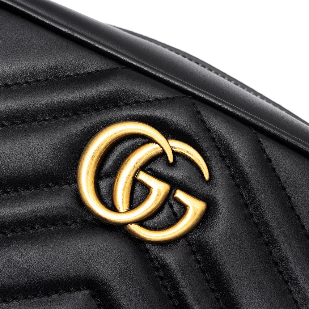 Quilted leather GG Marmont bag