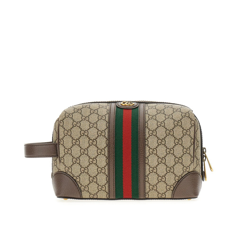 Necessaire &#39;Gucci Savoy&#39; in GG Supreme