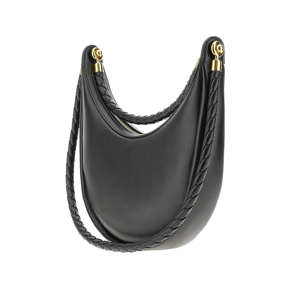 Leather &#39;Hula Hoop&#39; bag