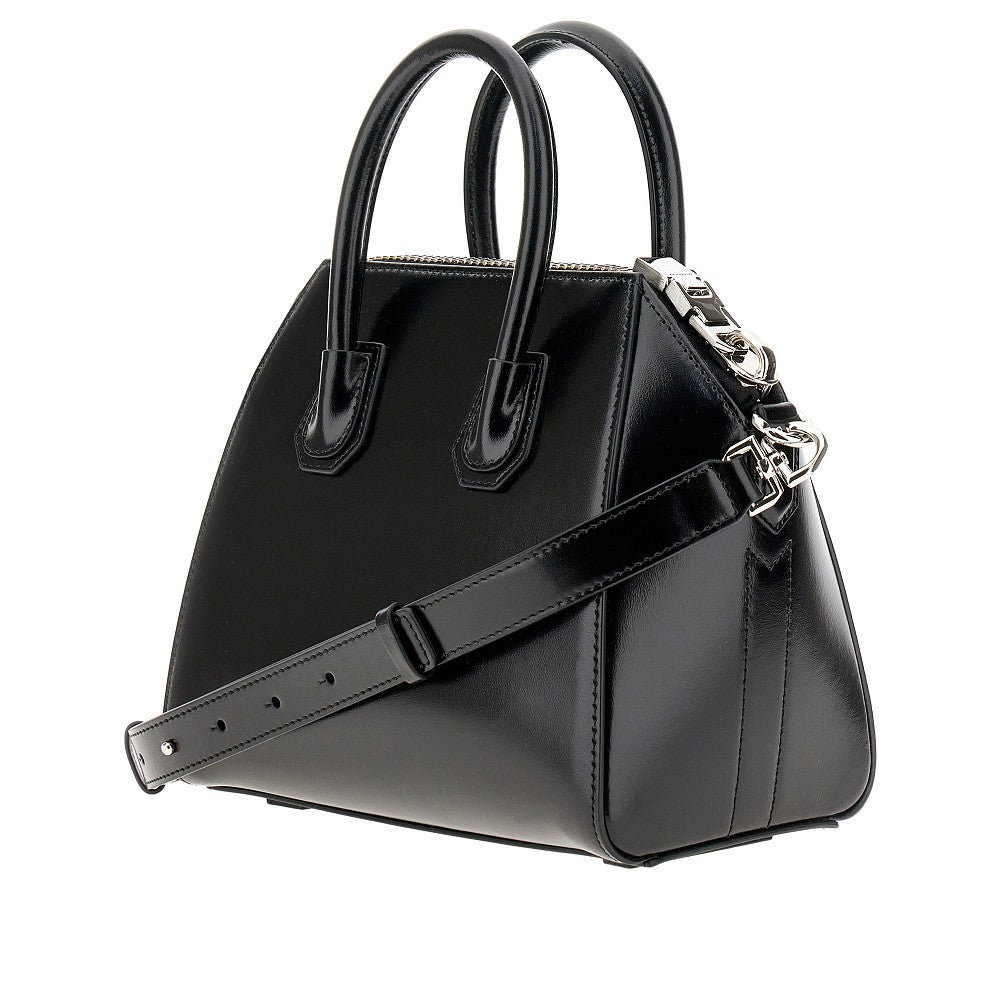 Mini &#39;Antigona&#39; leather bag