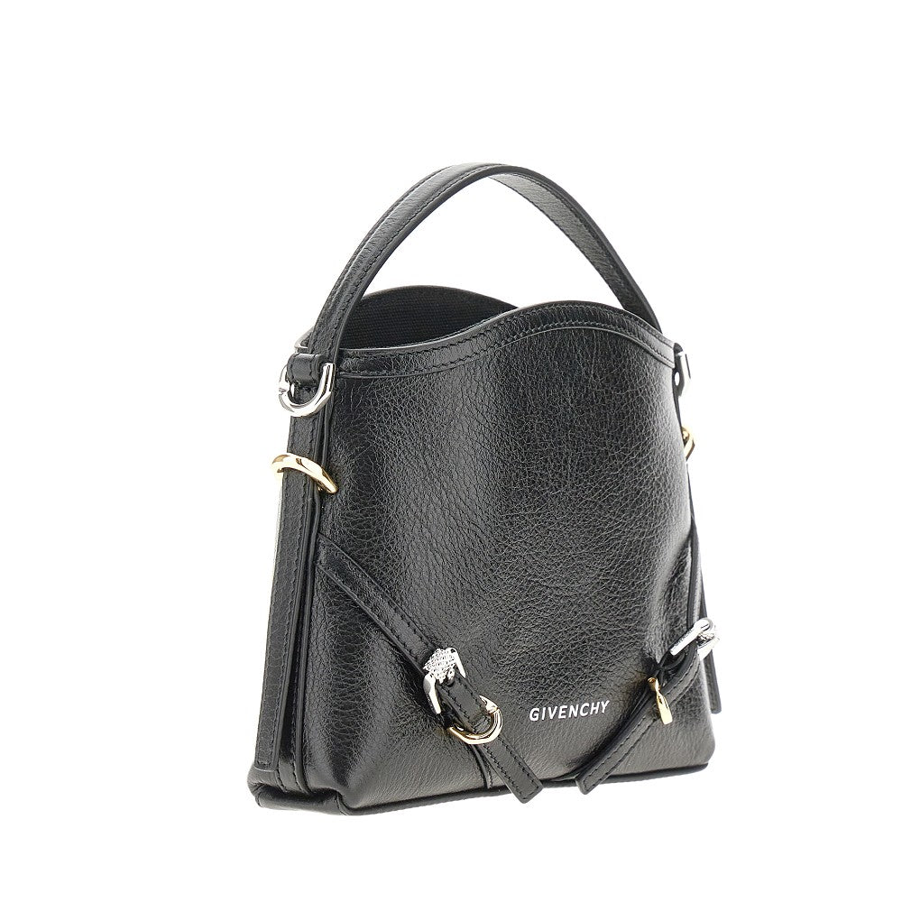 &#39;Voyou Nano&#39; leather bag