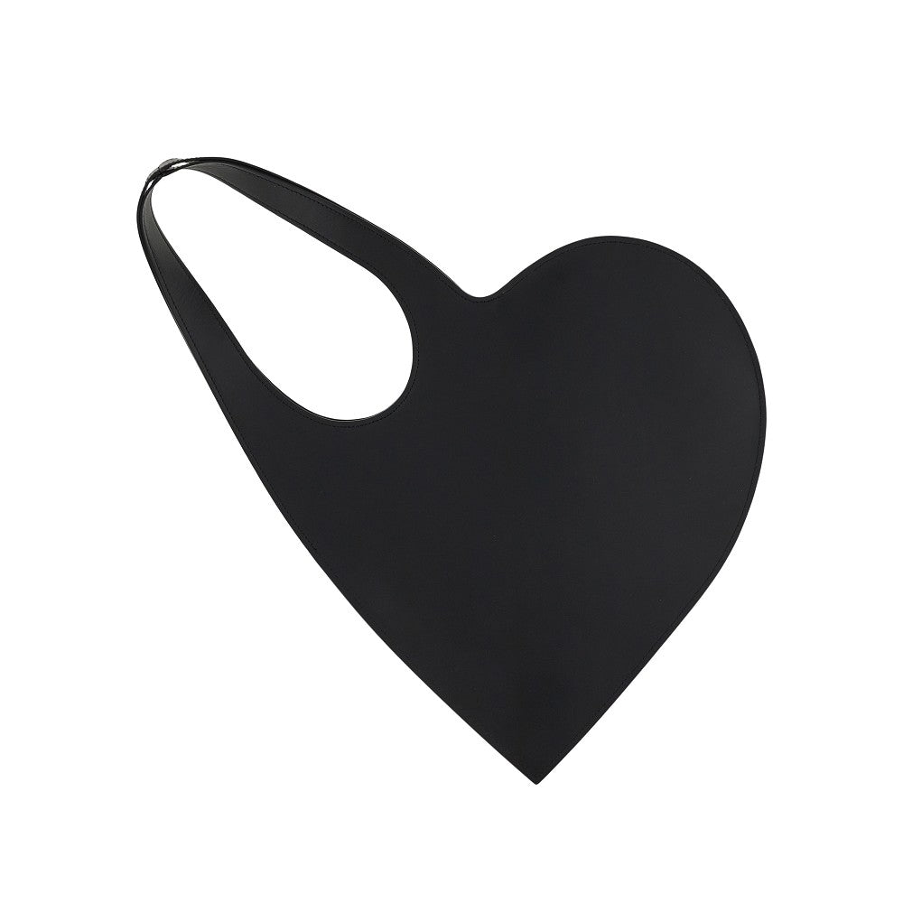 Mini &#39;Heart&#39; leather tote bag