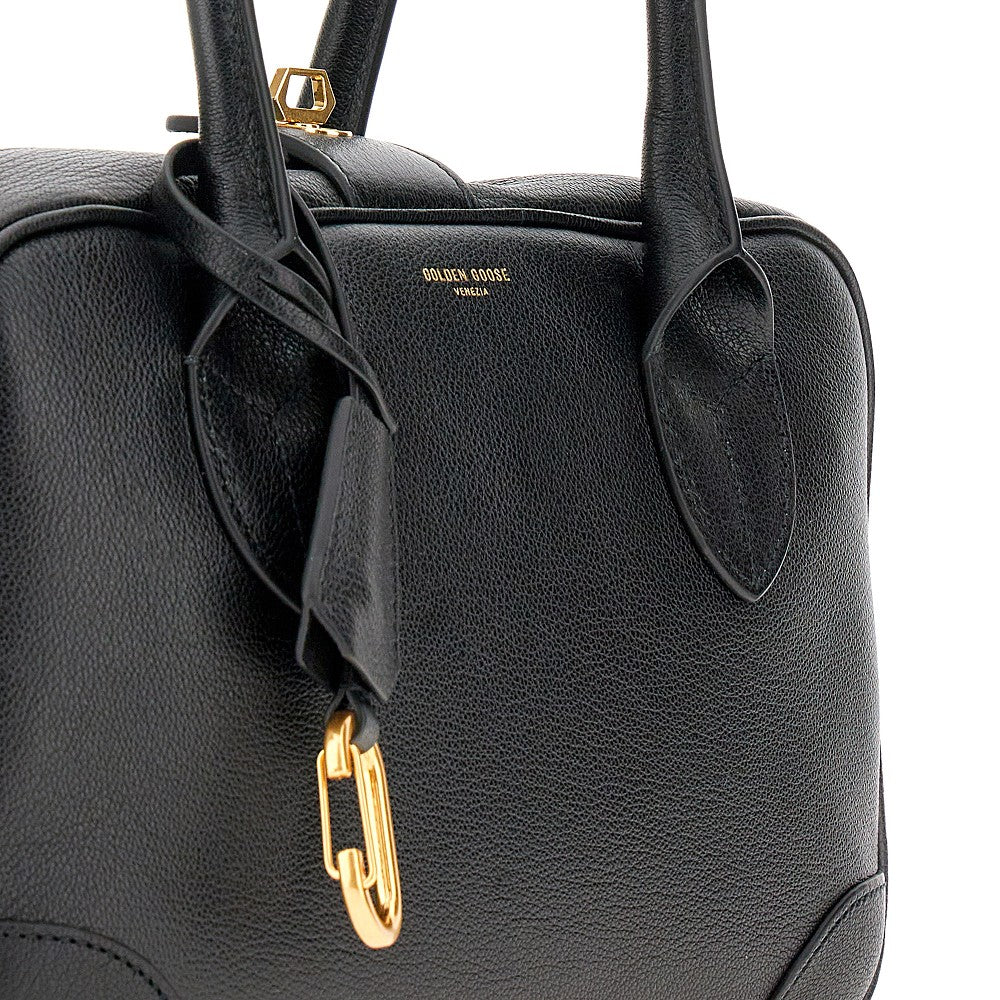 &#39;Vita&#39; grained leather bag