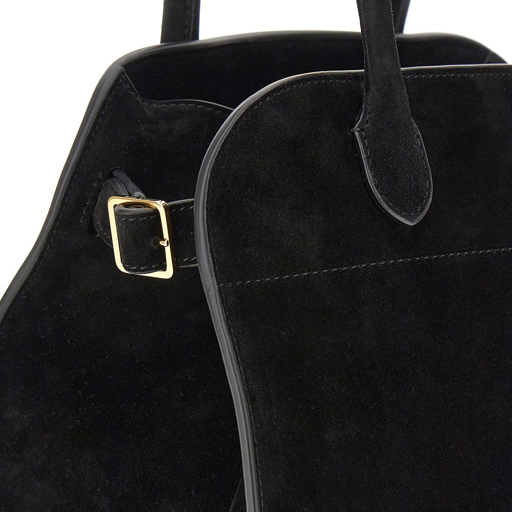 Suede leather &#39;Soft Margaux 10&#39; bag