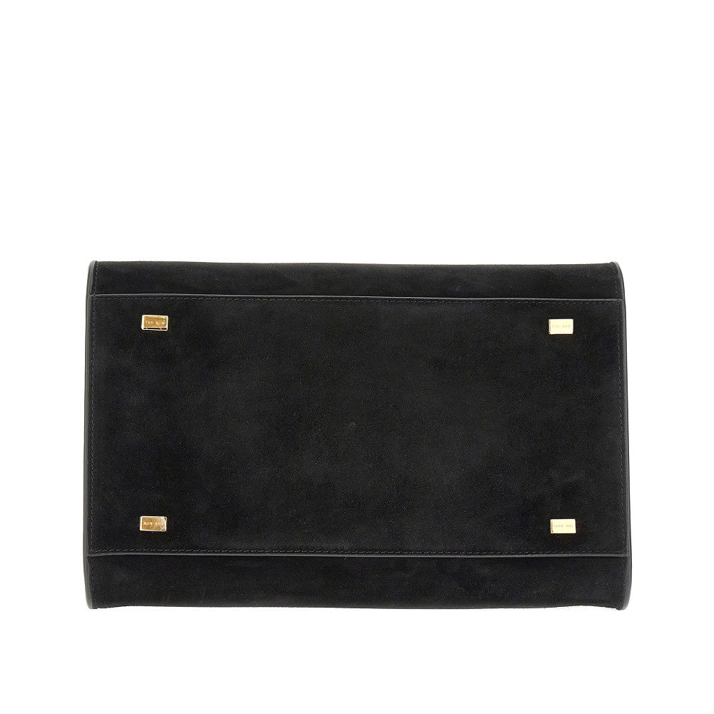 Suede leather &#39;Soft Margaux 10&#39; bag