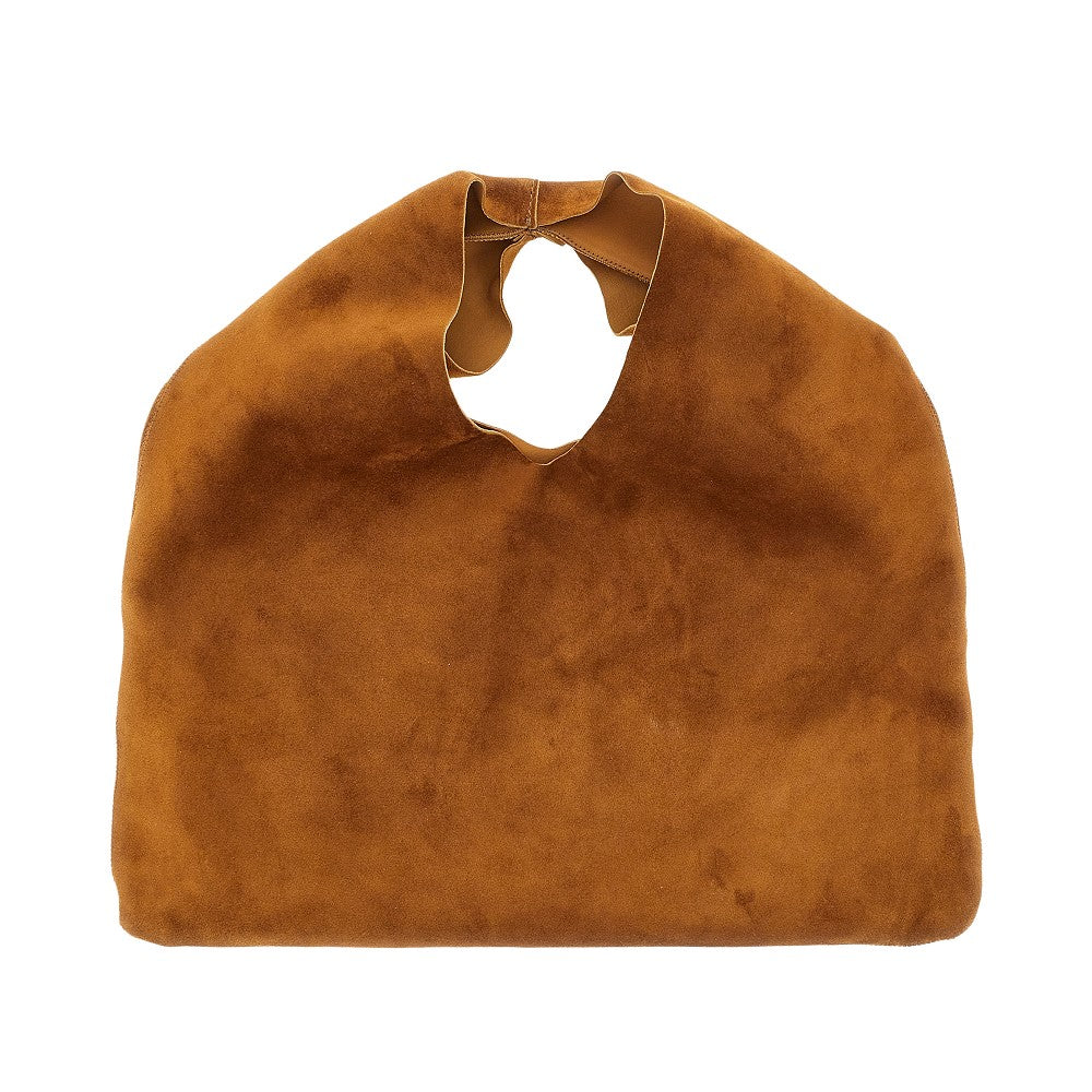 Small &#39;Bindle&#39; suede leather bag