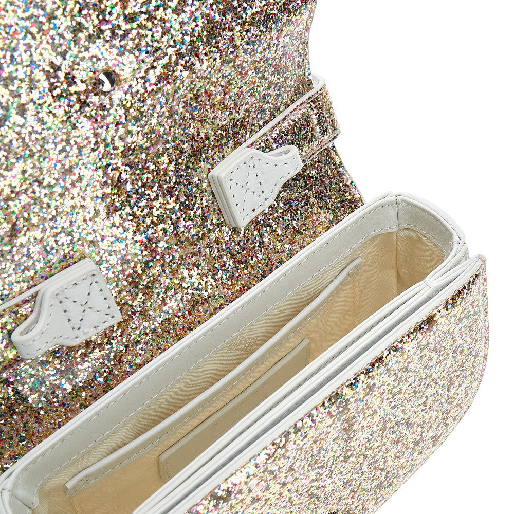 Borsa a spalla &#39;1DR&#39; glitterata