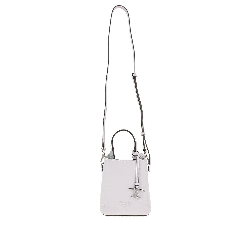 T Timeless charm leather micro bag