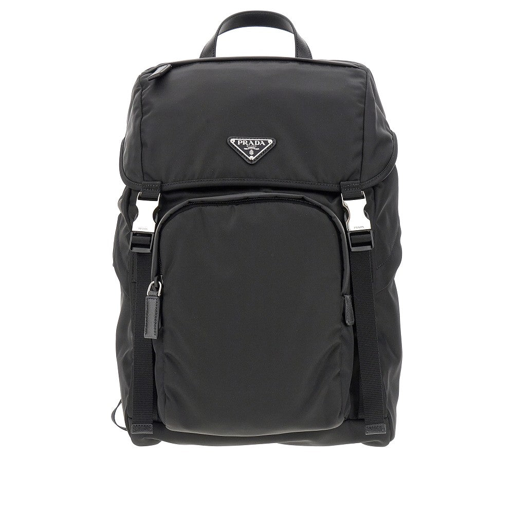 Re-Nylon backpack with triangle logo