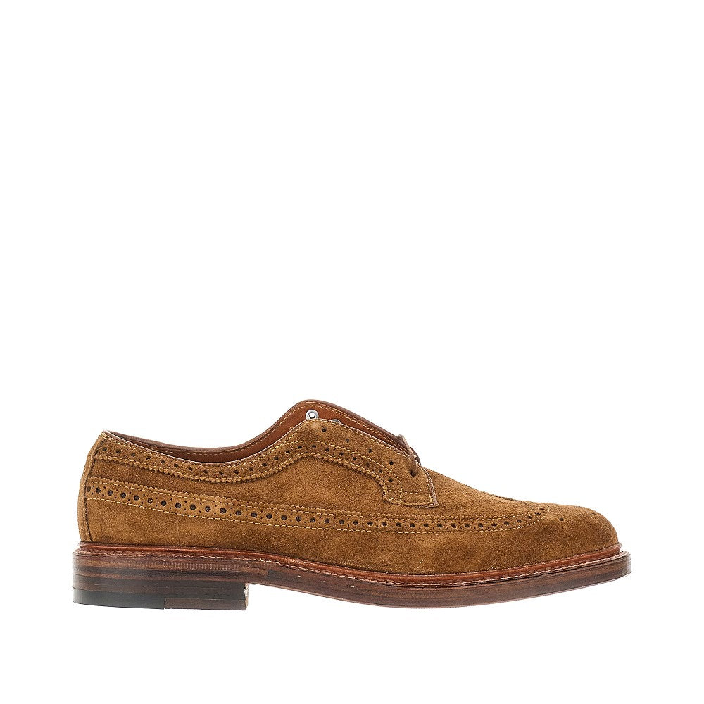 Suede leather Derby shoes