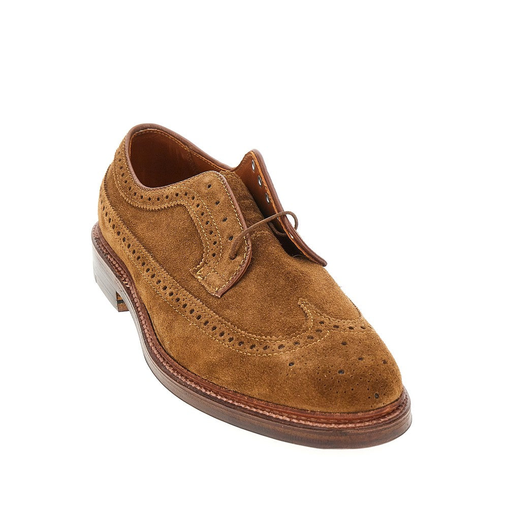 Suede leather Derby shoes