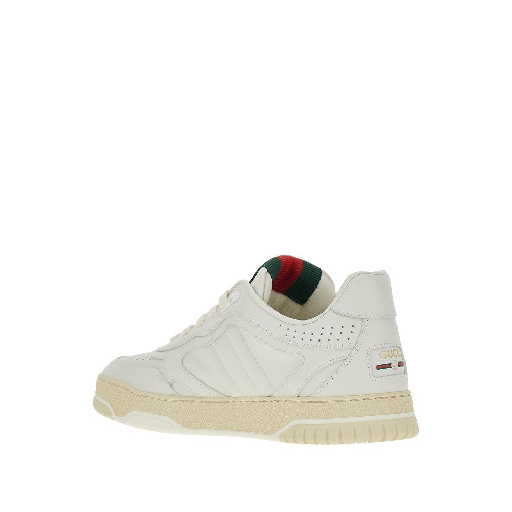 Sneakers &#39;Gucci Re-Web&#39; in pelle