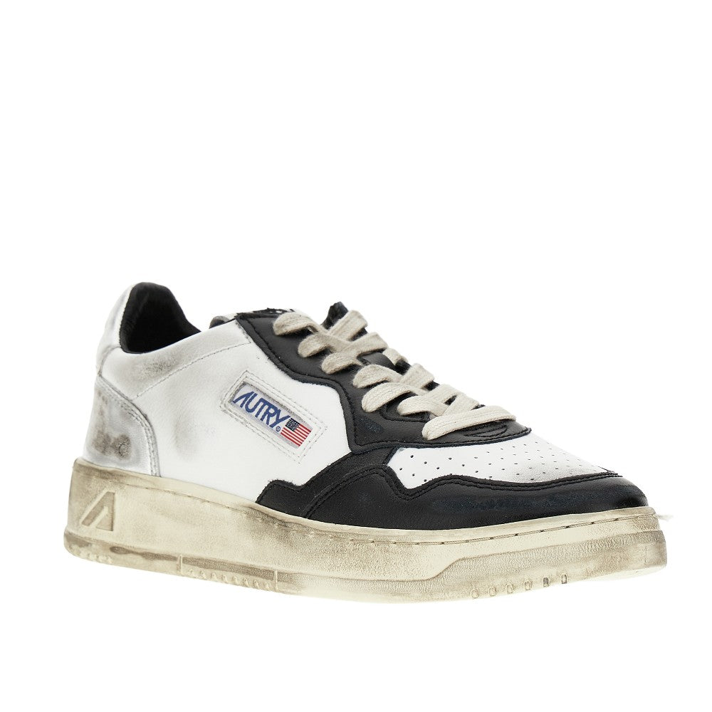 Sneakers Super Vintage in pelle