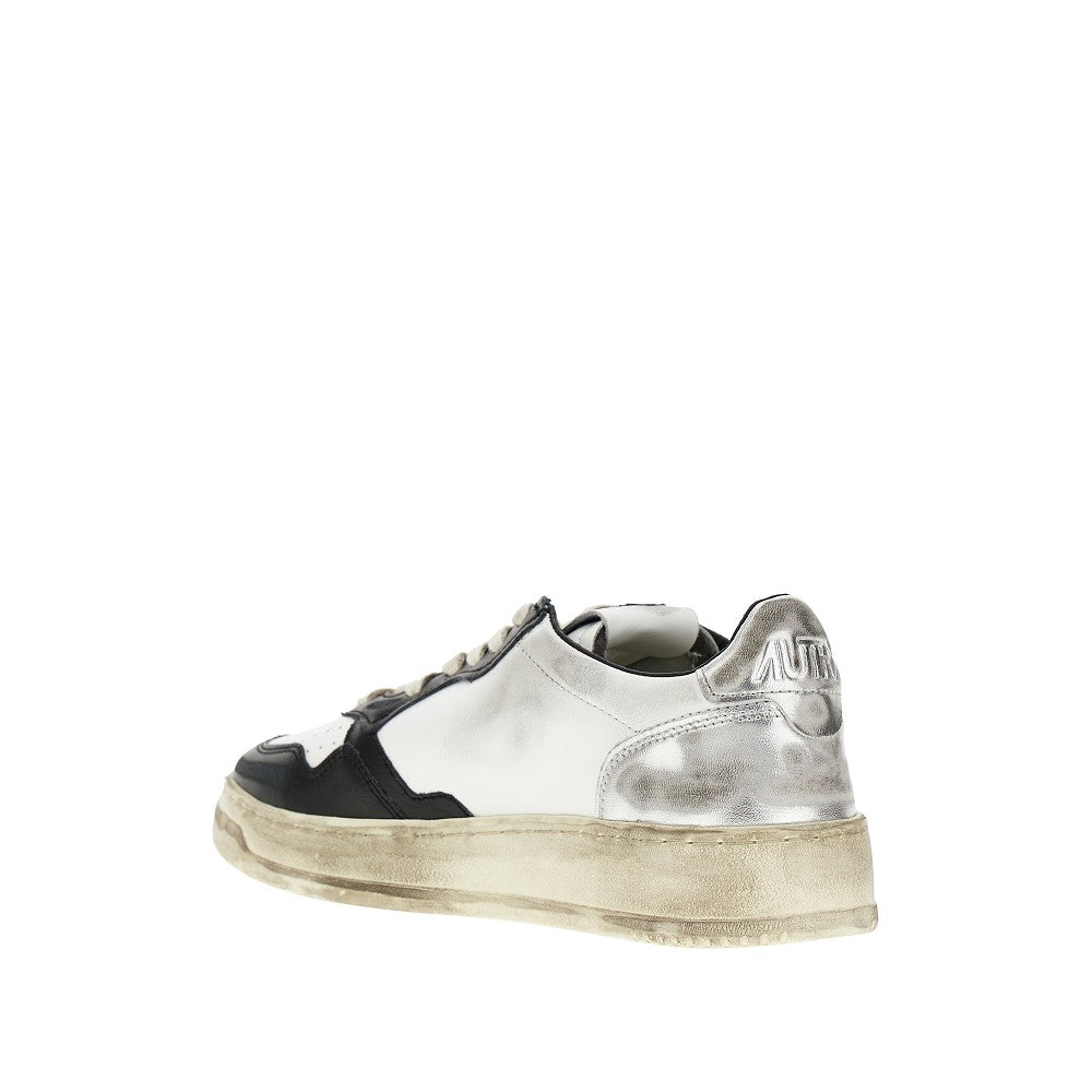 Sneakers Super Vintage in pelle