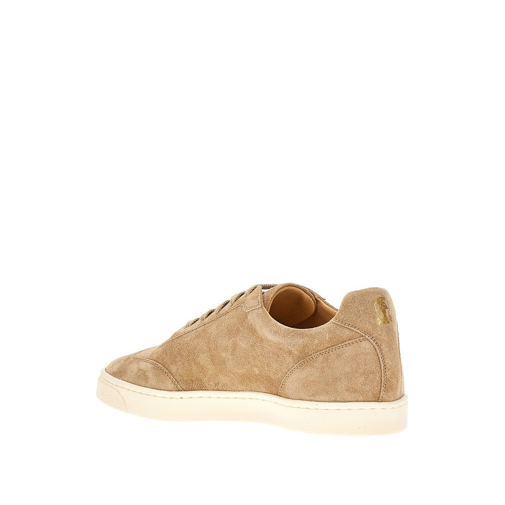 Suede leather sneakers