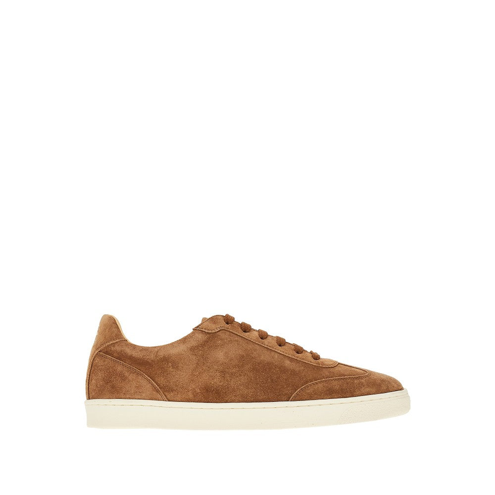 Suede leather sneakers