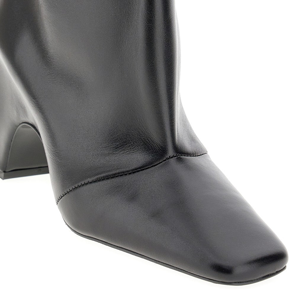 &#39;Bridge&#39; leather boots