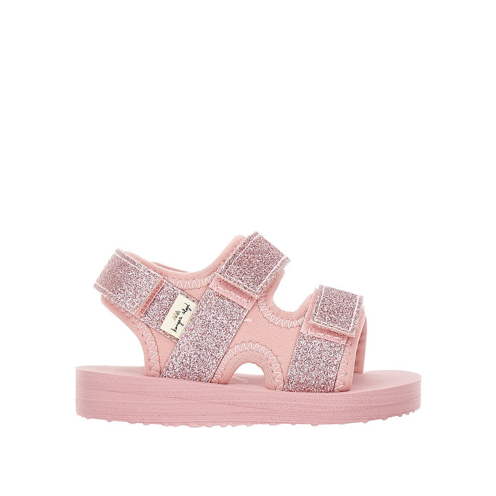 &#39;Sun&#39; glittered sandals