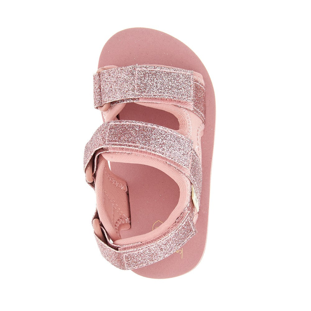 &#39;Sun&#39; glittered sandals