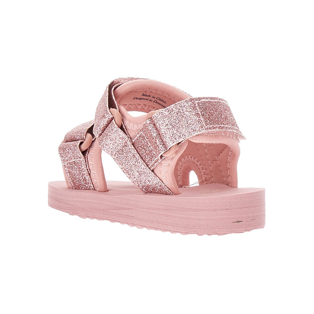 &#39;Sun&#39; glittered sandals