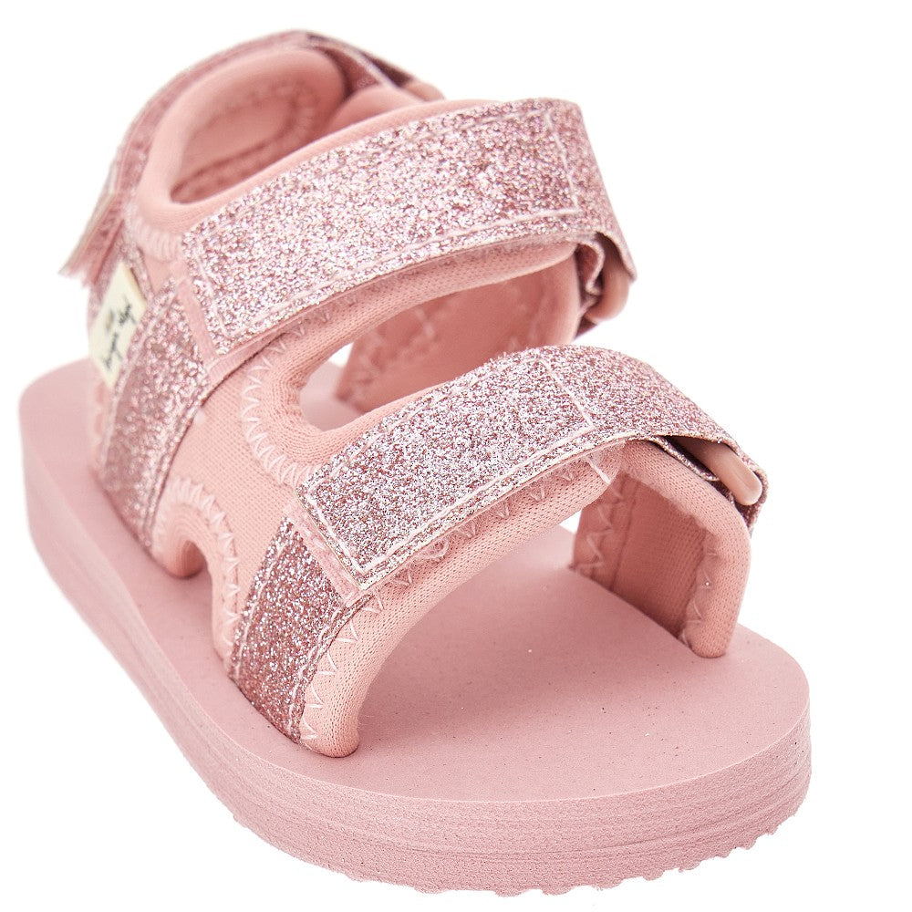 &#39;Sun&#39; glittered sandals