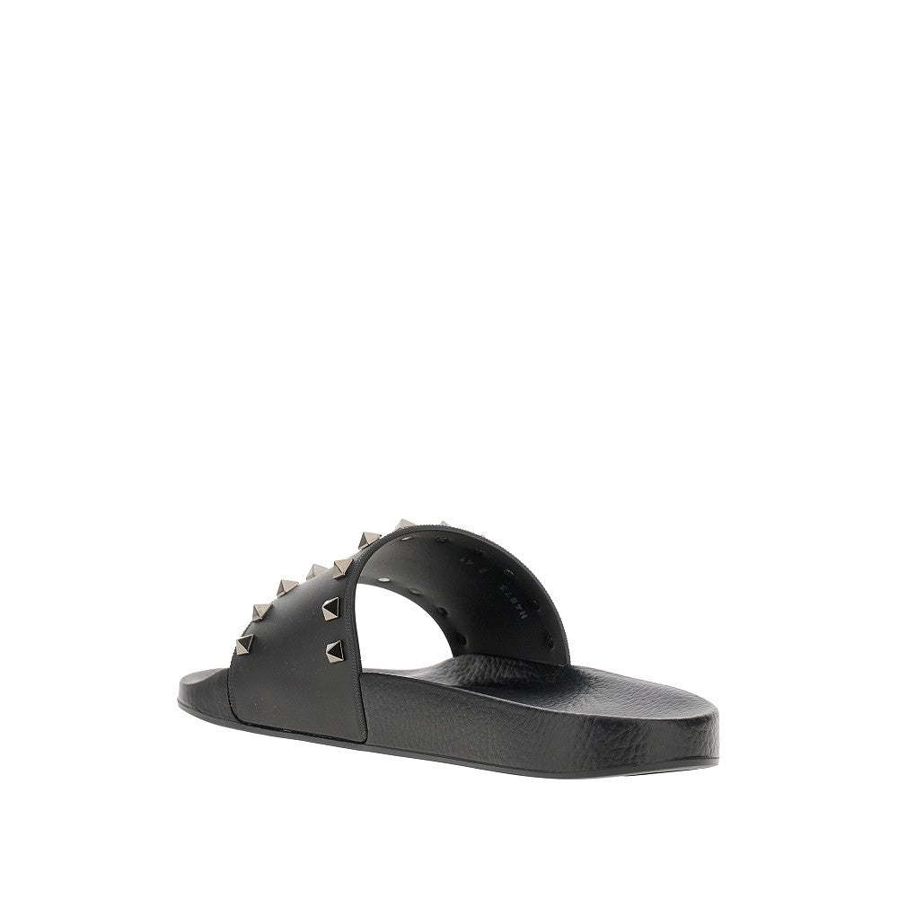 Rockstud rubber mules