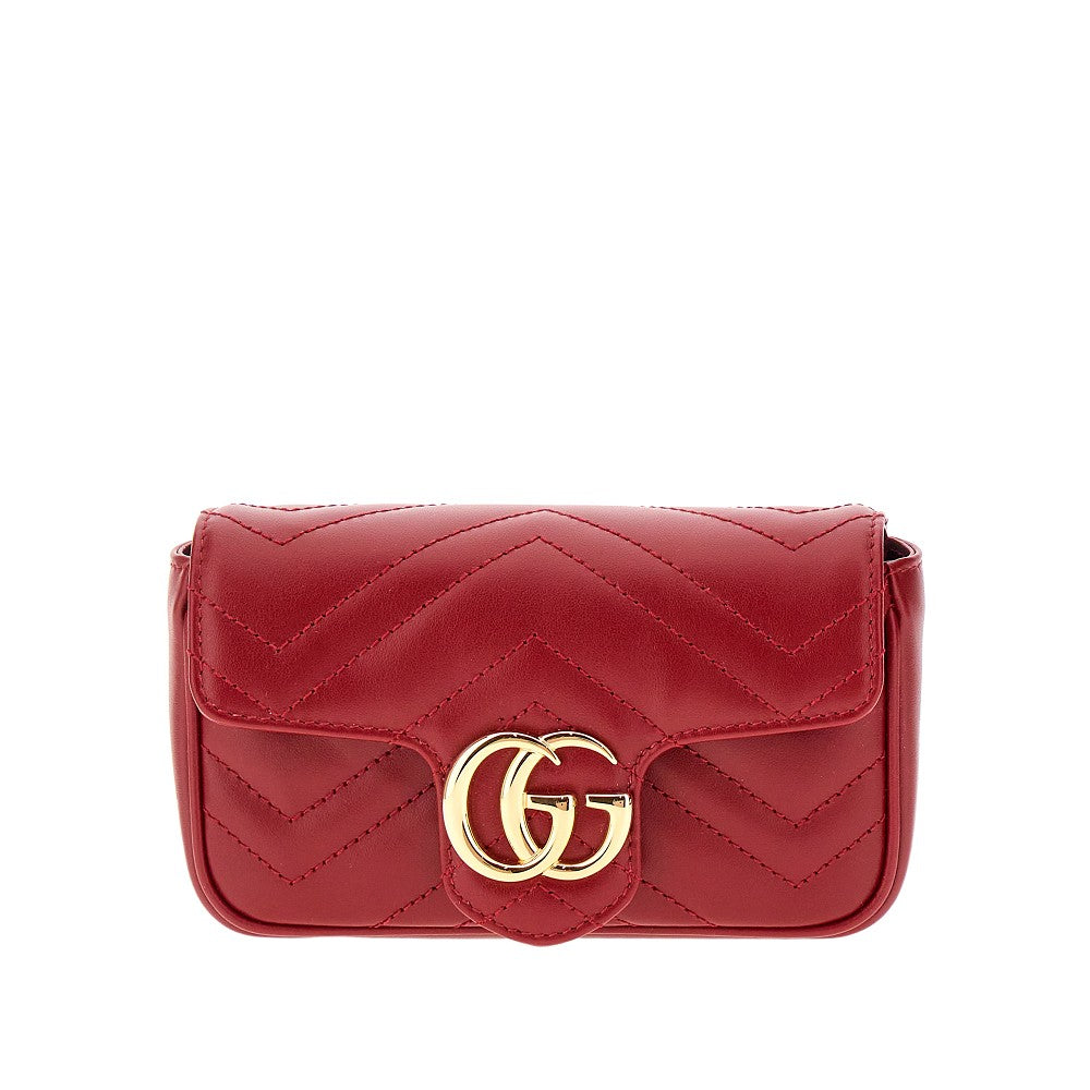 Mini borsa GG Marmont in pelle